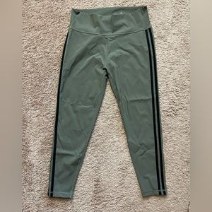 Adidas Light Olive Green Leggings